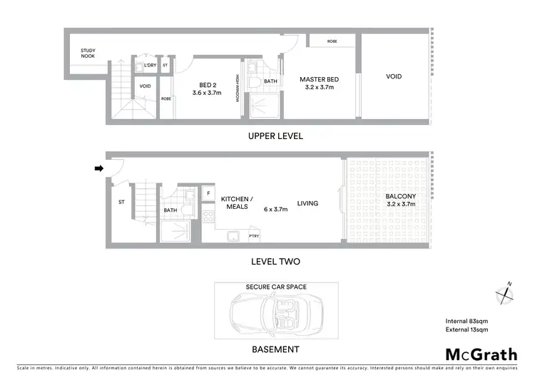 Floorplan of Homely apartment listing, 221/284-286 Highett Road, Highett VIC 3190