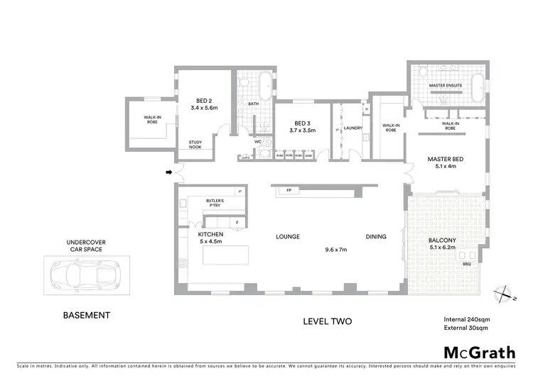 Floorplan of Homely apartment listing, 202/34 Fitzroy Street, St Kilda VIC 3182