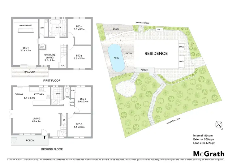 Floorplan of Homely house listing, 40 James Sea Drive, Green Point NSW 2251