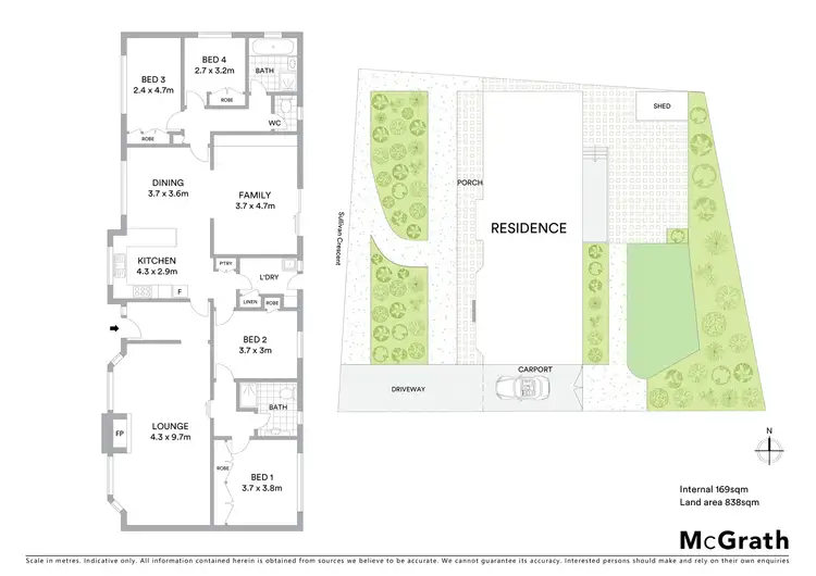 Floorplan of Homely house listing, 21 Sullivan Crescent, Wanniassa ACT 2903