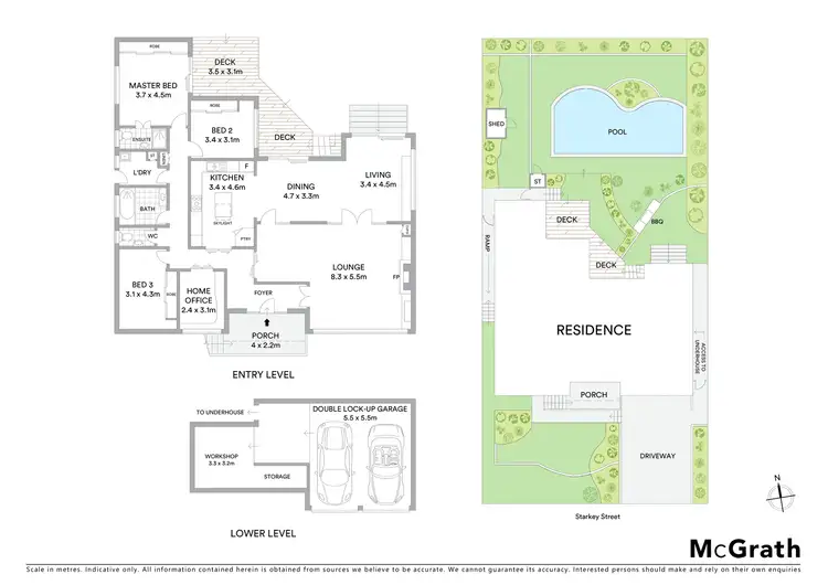 Floorplan of Homely house listing, 187 Starkey Street, Killarney Heights NSW 2087