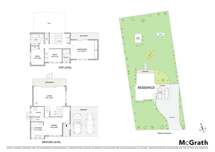 Floorplan of Homely house listing, 36 Claines Crescent, Wentworth Falls NSW 2782