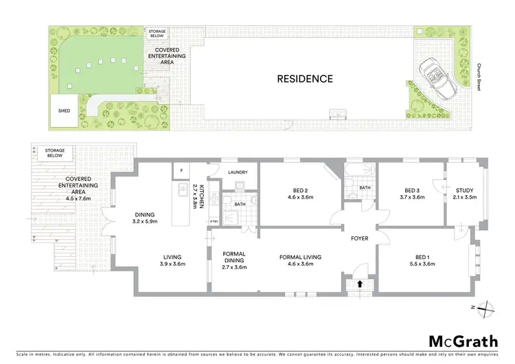 Floorplan of Homely house listing, 25 Church Street, Lilyfield NSW 2040