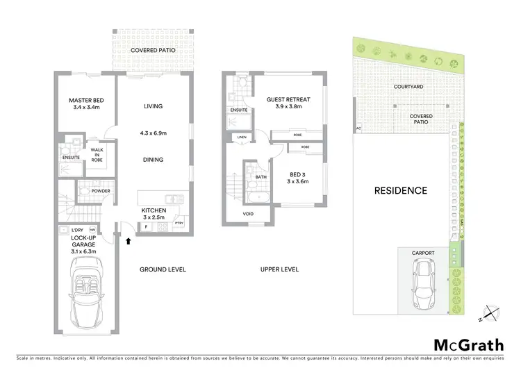 Floorplan of Homely apartment listing, 7/17 Marshall Lane, Kenmore QLD 4069
