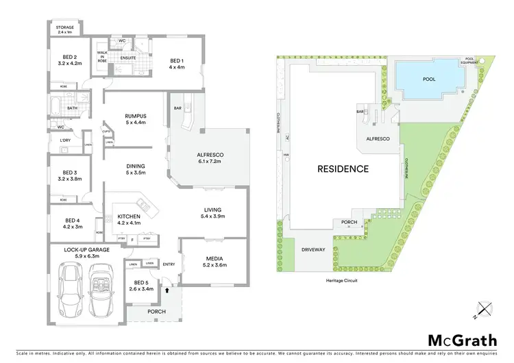 Floorplan of Homely house listing, 13 Heritage Circuit, Springfield Lakes QLD 4300