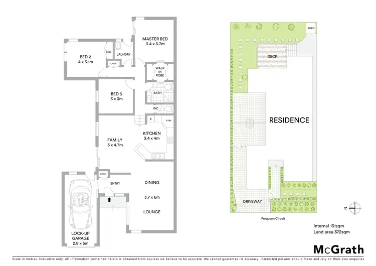 Floorplan of Homely house listing, 70 Ferguson Circuit, Ngunnawal ACT 2913