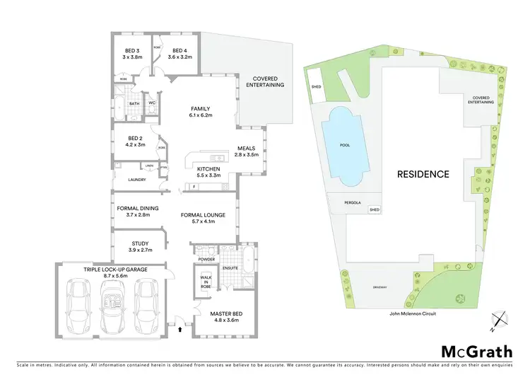 Floorplan of Homely house listing, 3 John McLennon Circuit, Harrington Park NSW 2567
