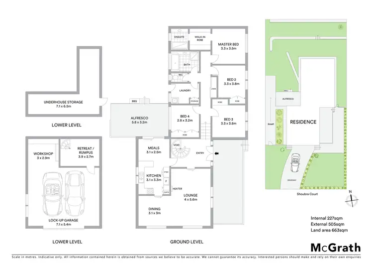 Floorplan of Homely house listing, 3 Shoubra Court, Highton VIC 3216
