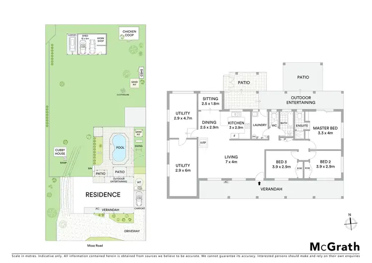 Floorplan of Homely house listing, 16 Moss Road, Camira QLD 4300