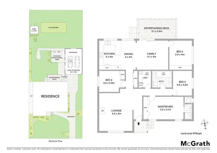 Floorplan of Homely house listing, 10 Glenbrook Place, The Oaks NSW 2570