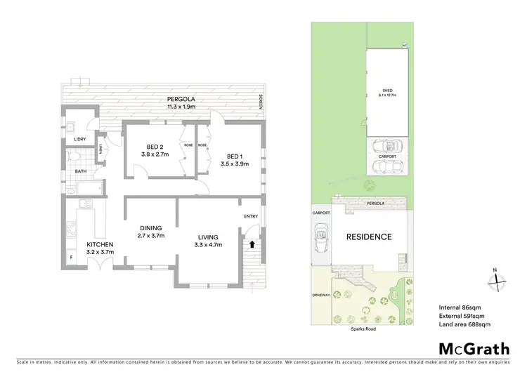 Floorplan of Homely house listing, 148 Sparks Road, Norlane VIC 3214