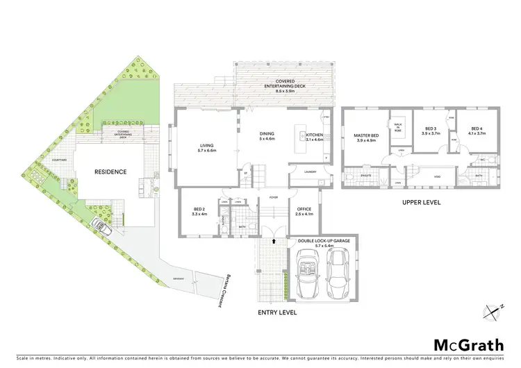 Floorplan of Homely house listing, 15 Bertana Crescent, Warriewood NSW 2102