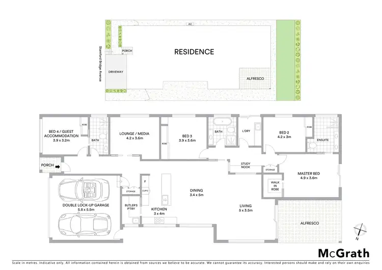 Floorplan of Homely house listing, 73 Stamford Bridge Avenue, Kellyville NSW 2155
