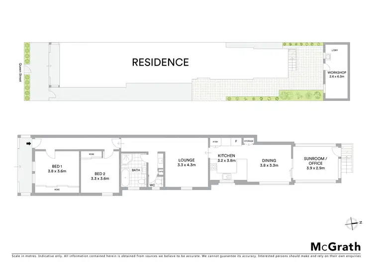 Floorplan of Homely house listing, 15 Queen Street, Randwick NSW 2031