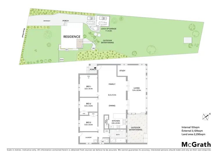 Floorplan of Homely house listing, 257 Wyee Road, Wyee NSW 2259
