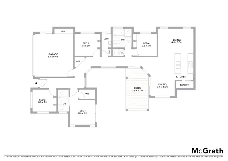 Floorplan of Homely house listing, 2 Chestnut Avenue, Norman Gardens QLD 4701
