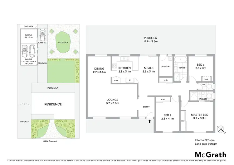 Floorplan of Homely house listing, 24 Kiddle Crescent, Richardson ACT 2905