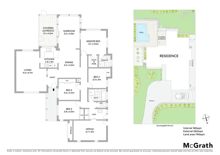 Floorplan of Homely house listing, 21 Sunningdale Circuit, Robina QLD 4226