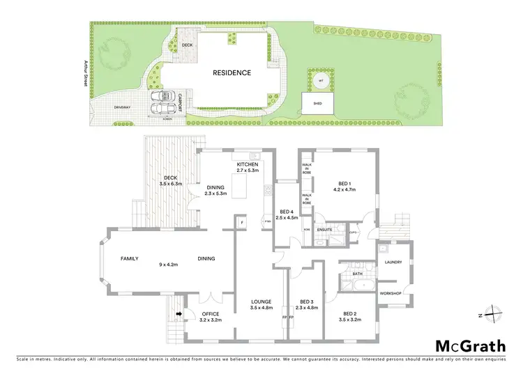 Floorplan of Homely house listing, 36 Arthur Street, East Toowoomba QLD 4350