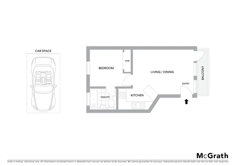Floorplan of Homely apartment listing, 3/36 Waterloo Crescent, St Kilda VIC 3182