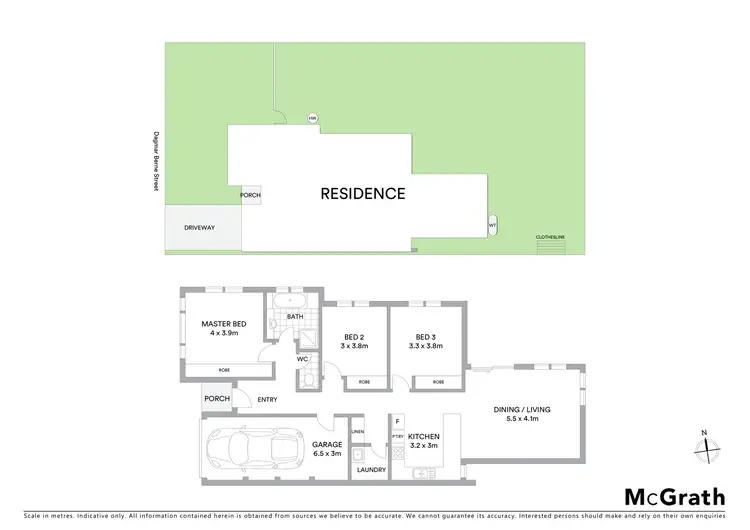 Floorplan of Homely house listing, 12 Dagmar Berne Street, Macgregor ACT 2615