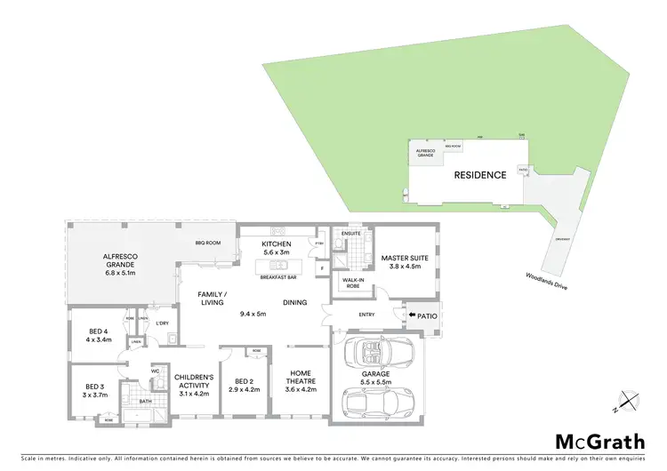 Floorplan of Homely house listing, 2/25 Woodlands Drive, Weston NSW 2326