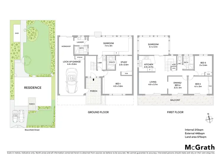 Floorplan of Homely house listing, 16 Bloomfield Street, Long Jetty NSW 2261