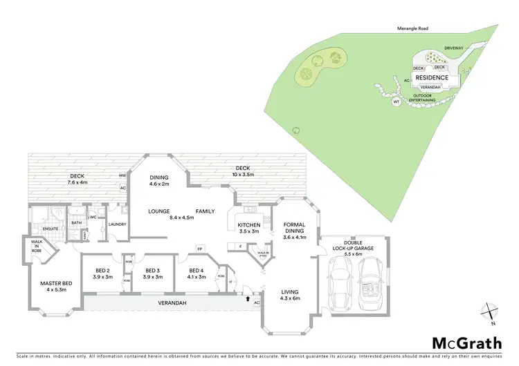 Floorplan of Homely house listing, 610 Menangle Road, Douglas Park NSW 2569