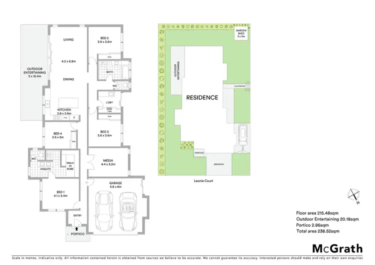 Floorplan of Homely house listing, 3 Leonie Court, Pelican Waters QLD 4551