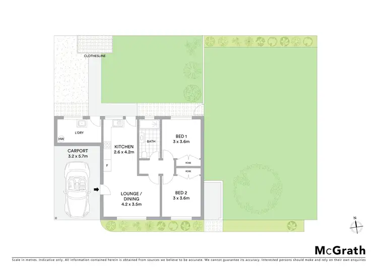 Floorplan of Homely house listing, 1/70A Lawson Street, Mudgee NSW 2850