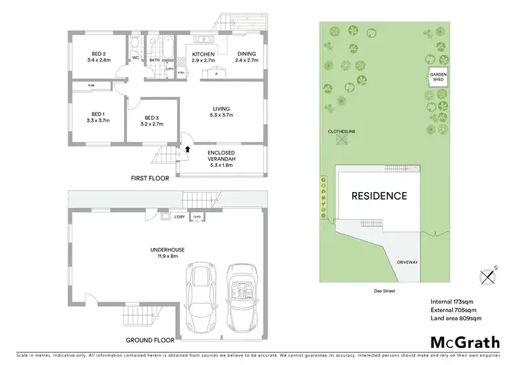 Floorplan of Homely house listing, 69 Dee Street, Koongal QLD 4701