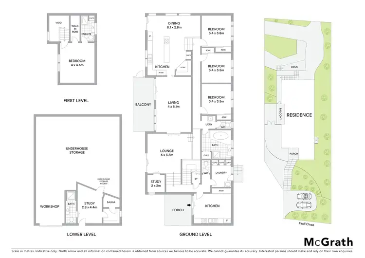 Floorplan of Homely house listing, 10 Faull Close, Croydon North VIC 3136