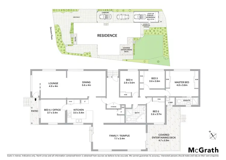 Floorplan of Homely house listing, 2 Derwent Place, Castle Hill NSW 2154