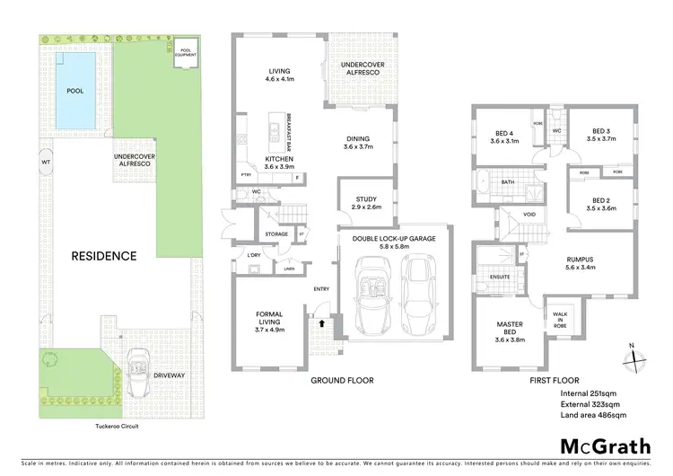 Floorplan of Homely house listing, 17 Tuckeroo Circuit, Adamstown NSW 2289