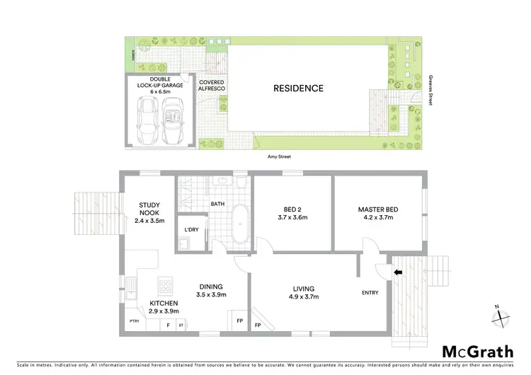 Floorplan of Homely house listing, 34 Greaves Street, Mayfield East NSW 2304