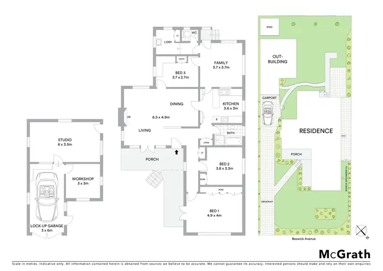 Floorplan of Homely house listing, 32 Beswick Avenue, North Ryde NSW 2113