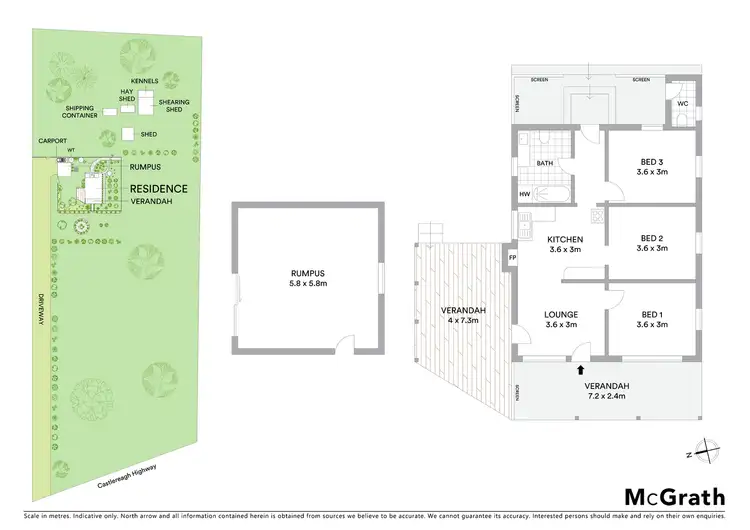 Floorplan of Homely rural property listing, 1368 Castlereagh Highway, Mudgee NSW 2850