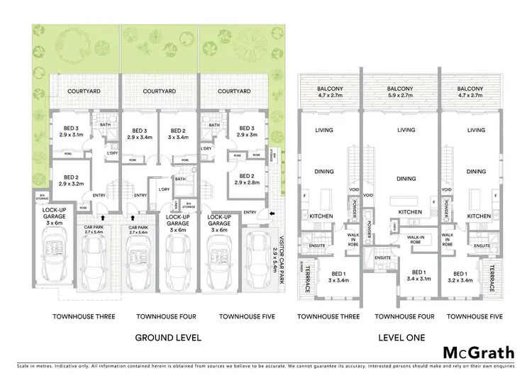 Floorplan of Homely townhouse listing, 3/31 Oakwal Terrace, Windsor QLD 4030