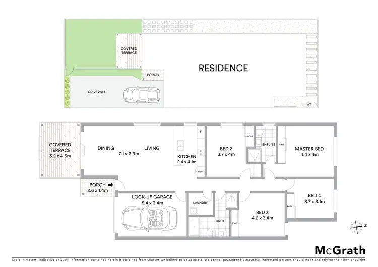 Floorplan of Homely villa listing, 9/12 Ellis Street, Condell Park NSW 2200