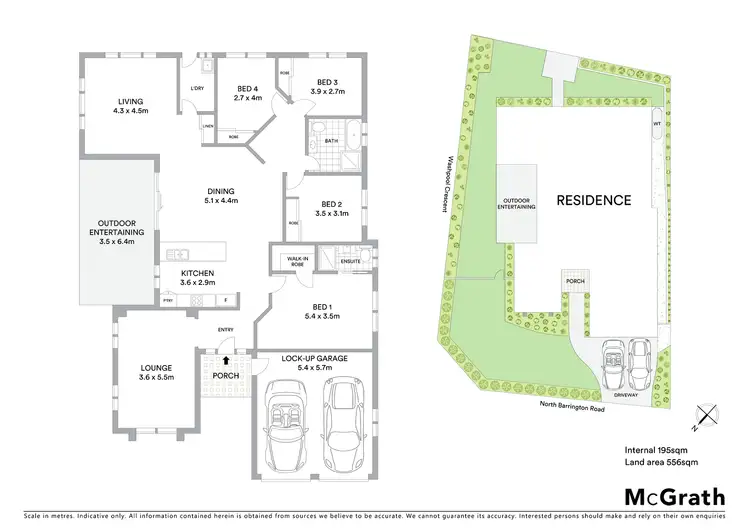 Floorplan of Homely house listing, 11 North Barrington Road, Woongarrah NSW 2259