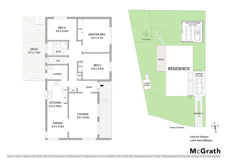 Floorplan of Homely house listing, 28 Hayley Crescent, Queanbeyan NSW 2620