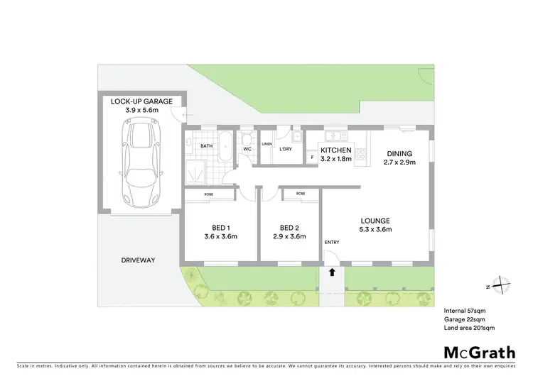 Floorplan of Homely townhouse listing, 4/64 Thorpe Avenue, Queanbeyan NSW 2620