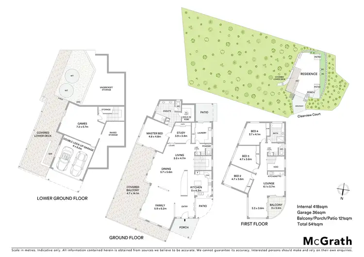 Floorplan of Homely house listing, 3/21 Clearview Court, Buderim QLD 4556