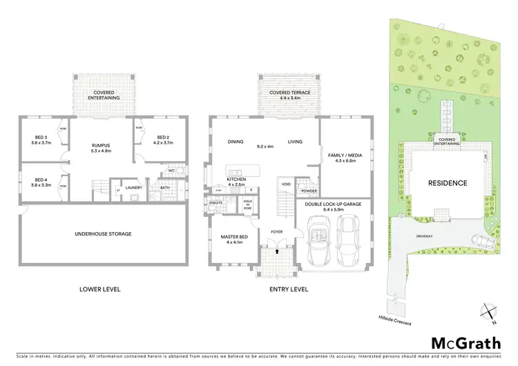Floorplan of Homely house listing, 20A Hillside Crescent, Epping NSW 2121