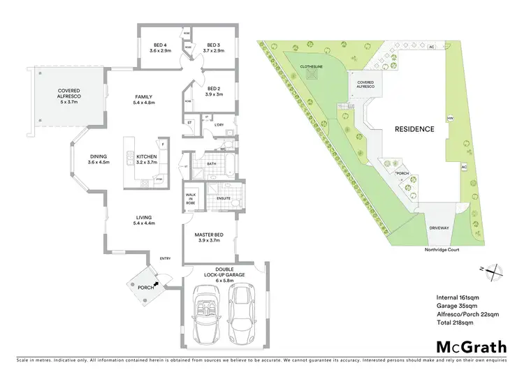 Floorplan of Homely house listing, 9 Northridge Court, Sippy Downs QLD 4556