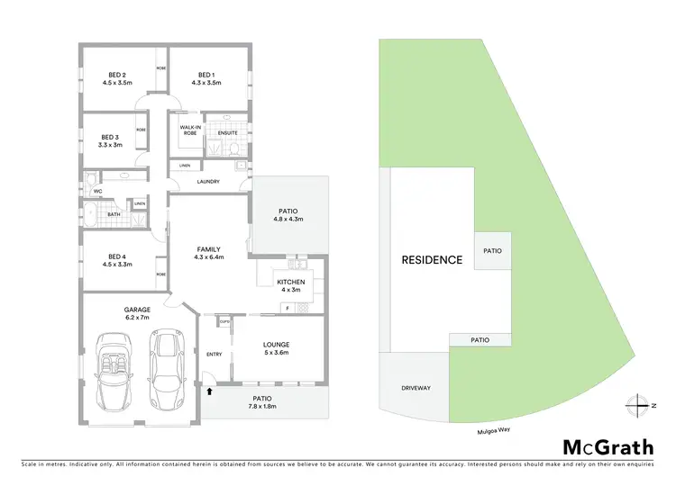 Floorplan of Homely house listing, 24 Mulgoa Way, Mudgee NSW 2850