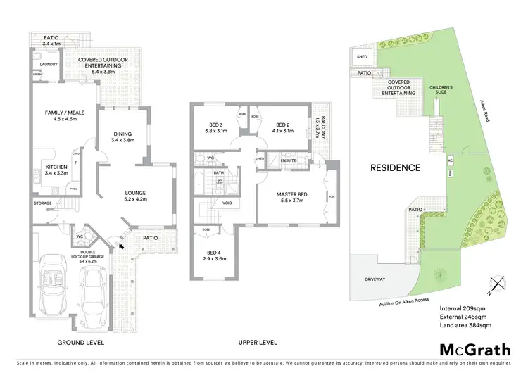 Floorplan of Homely house listing, 1/129 Aiken Road, West Pennant Hills NSW 2125
