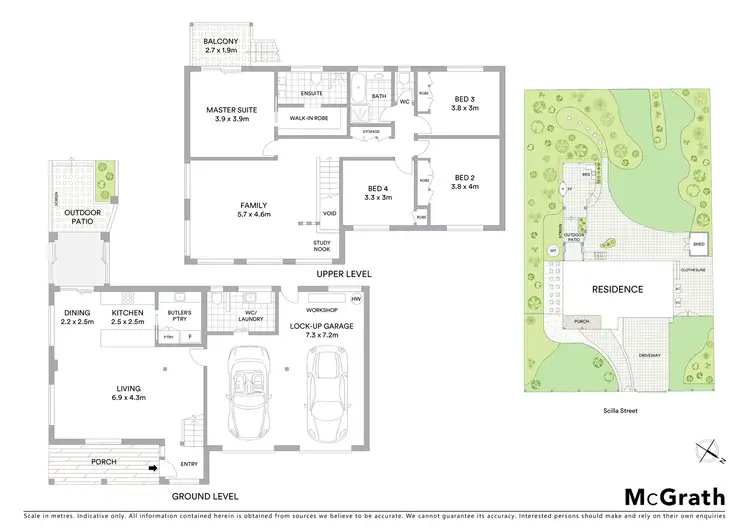 Floorplan of Homely house listing, 6 Scilla Street, Shailer Park QLD 4128