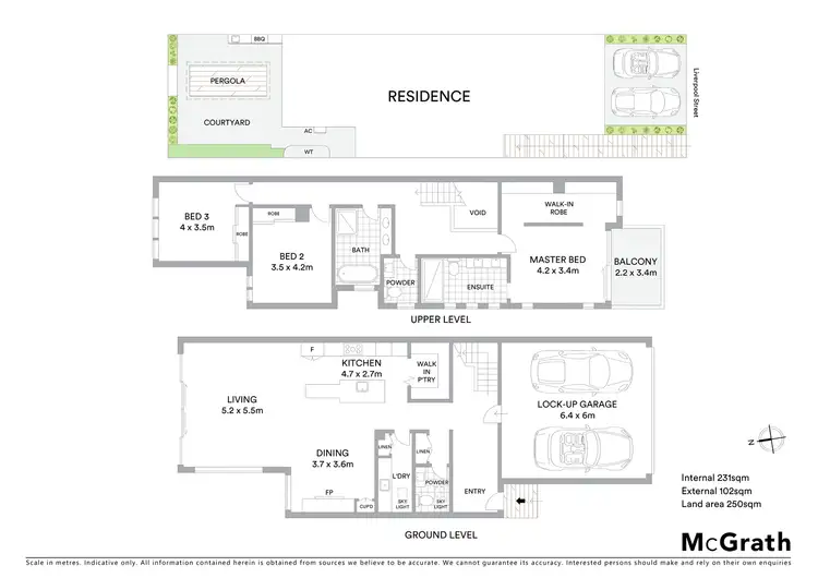 Floorplan of Homely house listing, 1/1 Liverpool Street, Rippleside VIC 3215