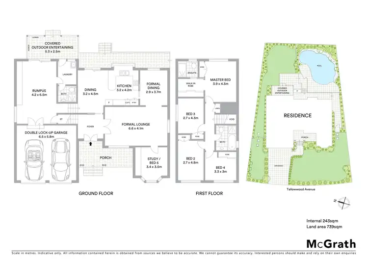 Floorplan of Homely house listing, 50 Tallowwood Avenue, Cherrybrook NSW 2126